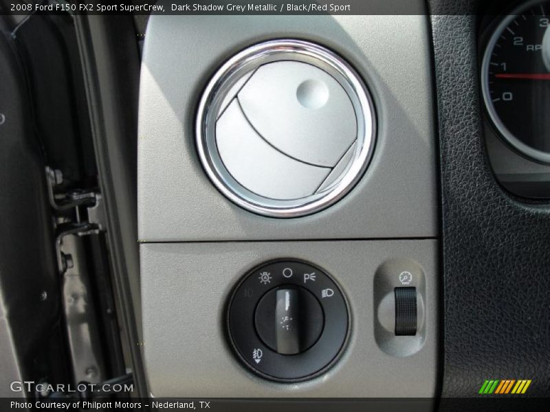 Dark Shadow Grey Metallic / Black/Red Sport 2008 Ford F150 FX2 Sport SuperCrew