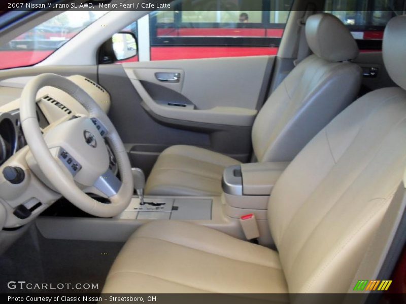 Merlot Pearl / Cafe Latte 2007 Nissan Murano SL AWD