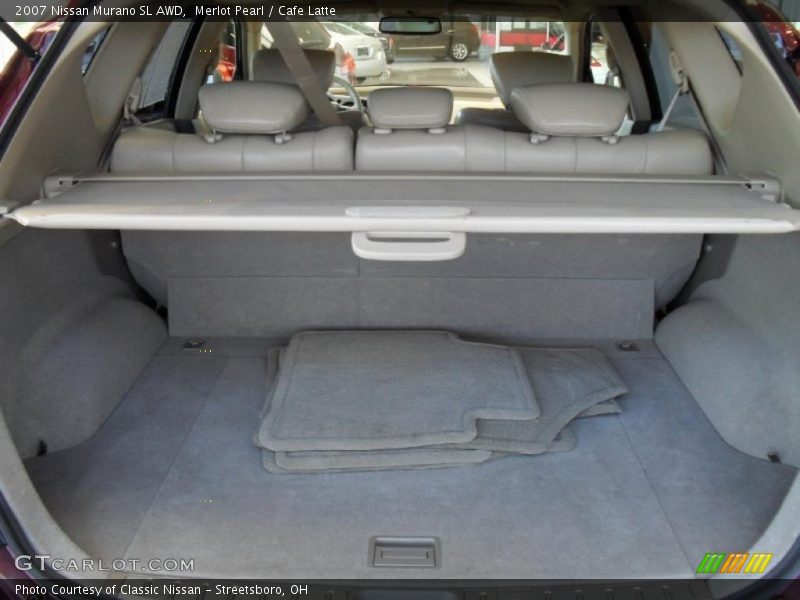 Merlot Pearl / Cafe Latte 2007 Nissan Murano SL AWD