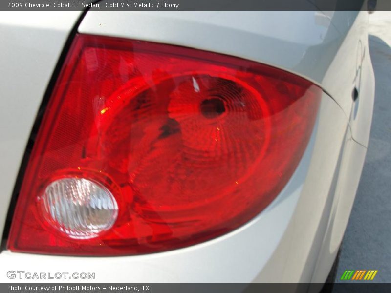 Gold Mist Metallic / Ebony 2009 Chevrolet Cobalt LT Sedan