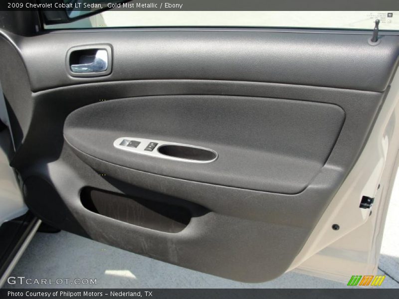 Gold Mist Metallic / Ebony 2009 Chevrolet Cobalt LT Sedan