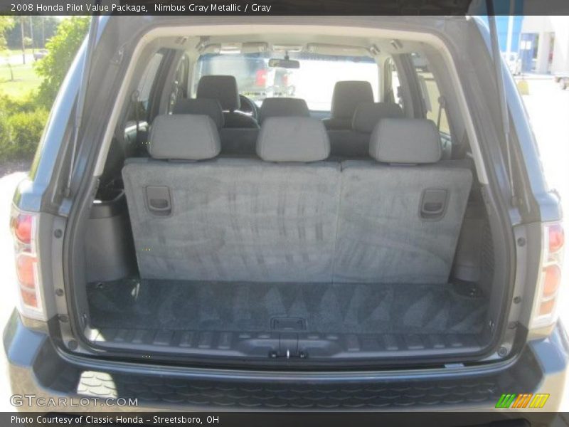 Nimbus Gray Metallic / Gray 2008 Honda Pilot Value Package