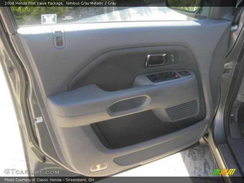 Nimbus Gray Metallic / Gray 2008 Honda Pilot Value Package