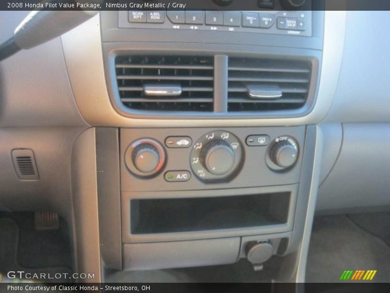 Nimbus Gray Metallic / Gray 2008 Honda Pilot Value Package