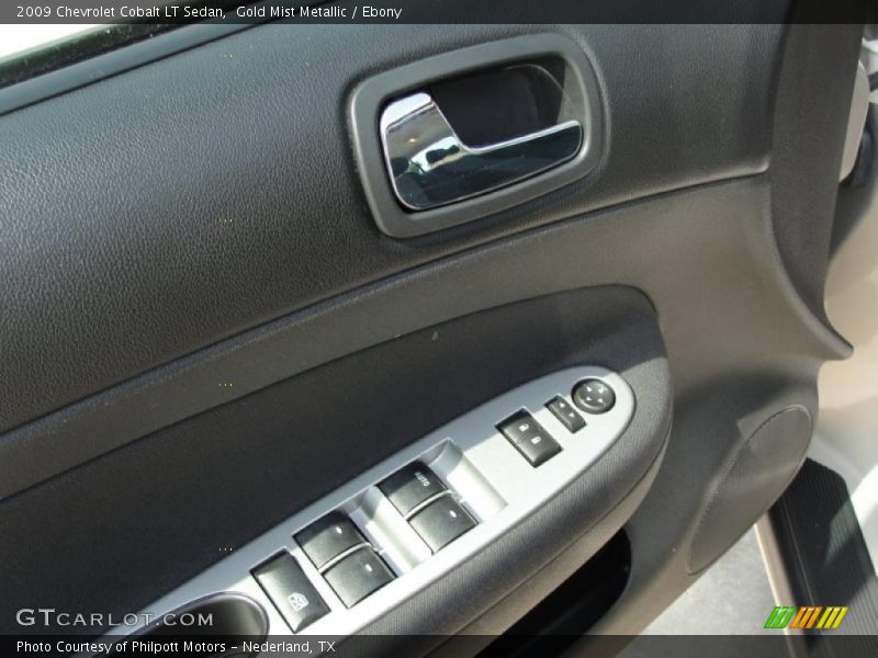 Gold Mist Metallic / Ebony 2009 Chevrolet Cobalt LT Sedan