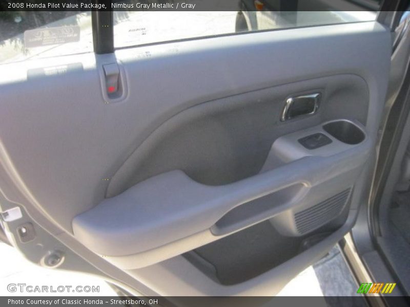 Nimbus Gray Metallic / Gray 2008 Honda Pilot Value Package