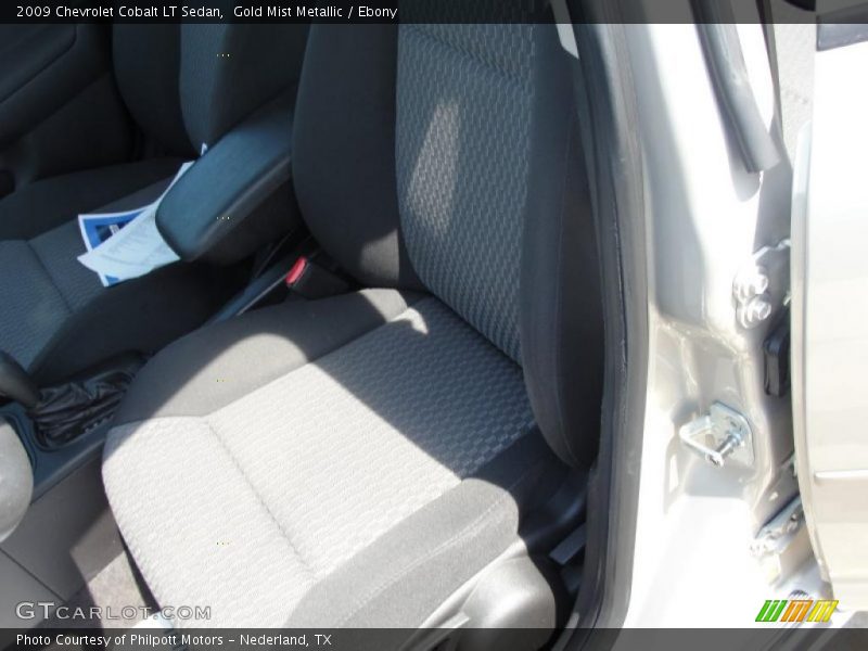 Gold Mist Metallic / Ebony 2009 Chevrolet Cobalt LT Sedan
