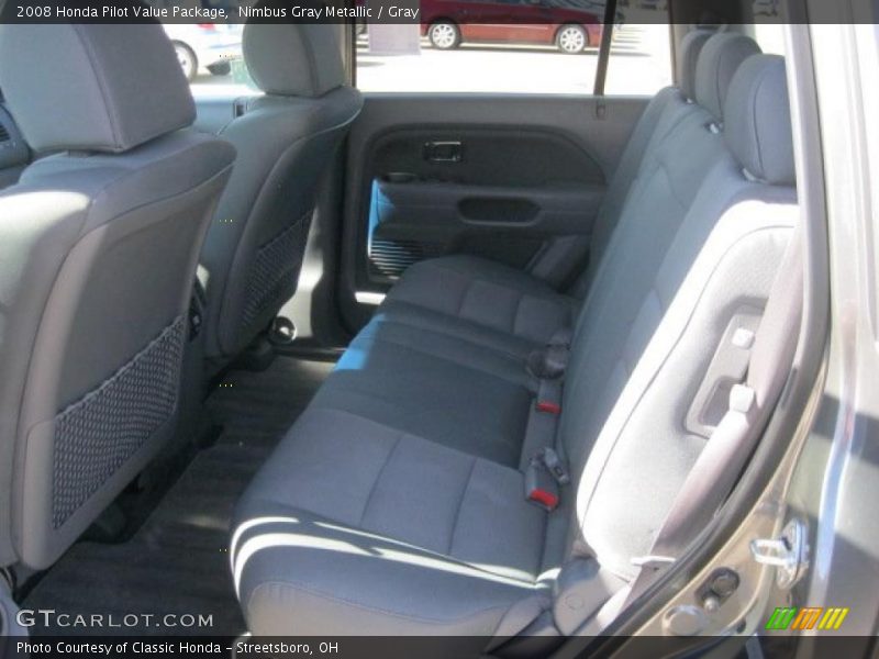 Nimbus Gray Metallic / Gray 2008 Honda Pilot Value Package