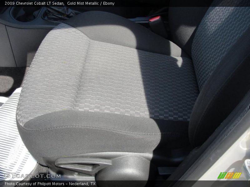 Gold Mist Metallic / Ebony 2009 Chevrolet Cobalt LT Sedan