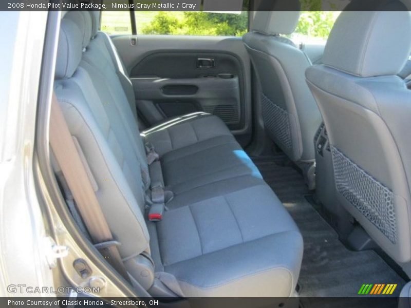Nimbus Gray Metallic / Gray 2008 Honda Pilot Value Package
