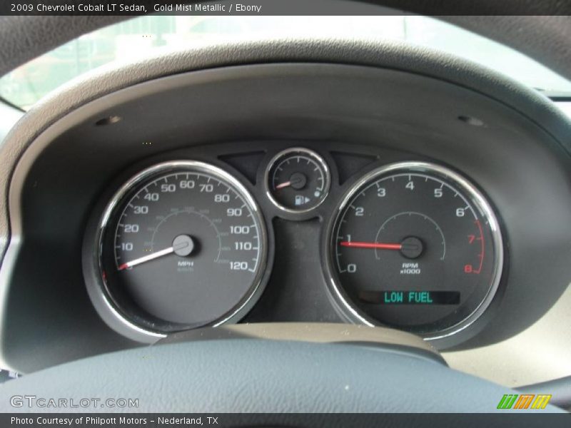 Gold Mist Metallic / Ebony 2009 Chevrolet Cobalt LT Sedan
