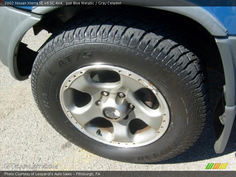 Just Blue Metallic / Gray Celadon 2002 Nissan Xterra SE V6 SC 4x4