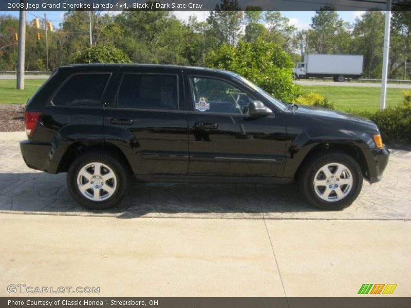 Black / Dark Slate Gray 2008 Jeep Grand Cherokee Laredo 4x4