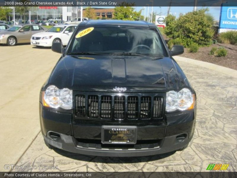 Black / Dark Slate Gray 2008 Jeep Grand Cherokee Laredo 4x4