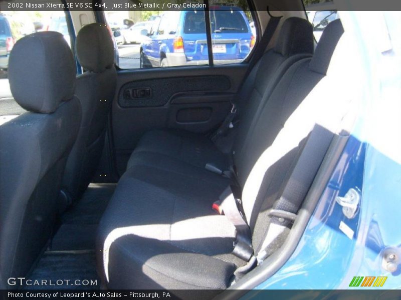 Just Blue Metallic / Gray Celadon 2002 Nissan Xterra SE V6 SC 4x4