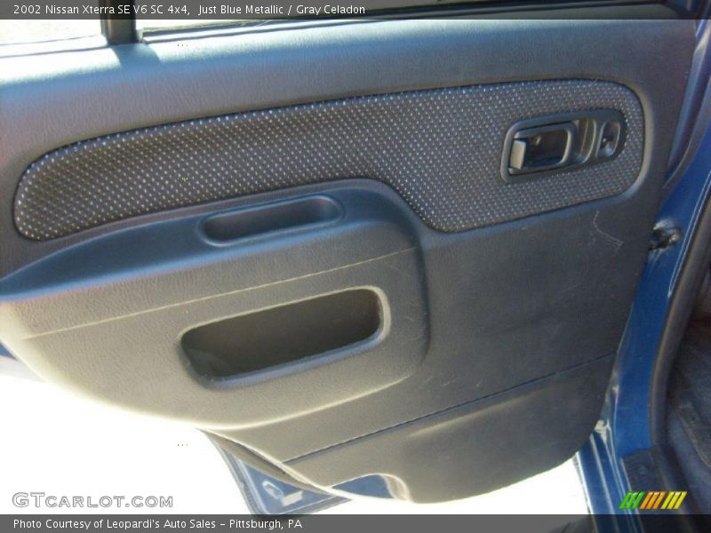 Just Blue Metallic / Gray Celadon 2002 Nissan Xterra SE V6 SC 4x4