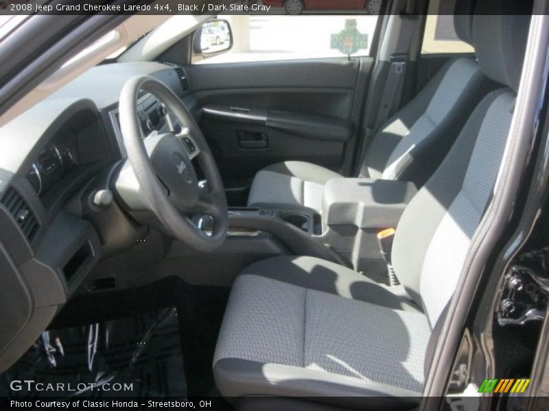 Black / Dark Slate Gray 2008 Jeep Grand Cherokee Laredo 4x4