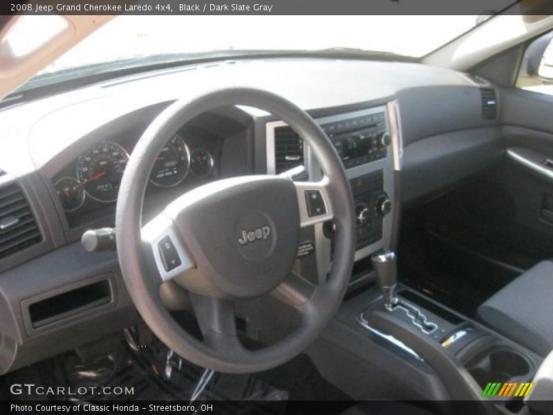Black / Dark Slate Gray 2008 Jeep Grand Cherokee Laredo 4x4