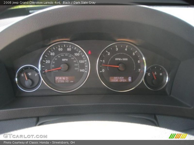 Black / Dark Slate Gray 2008 Jeep Grand Cherokee Laredo 4x4