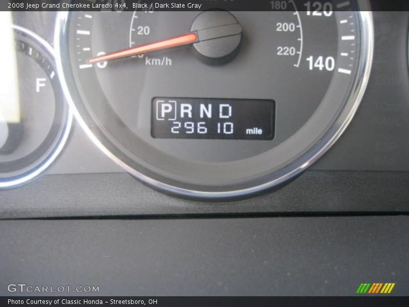 Black / Dark Slate Gray 2008 Jeep Grand Cherokee Laredo 4x4