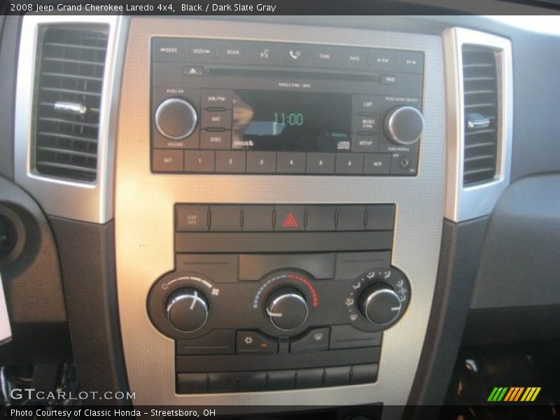 Black / Dark Slate Gray 2008 Jeep Grand Cherokee Laredo 4x4