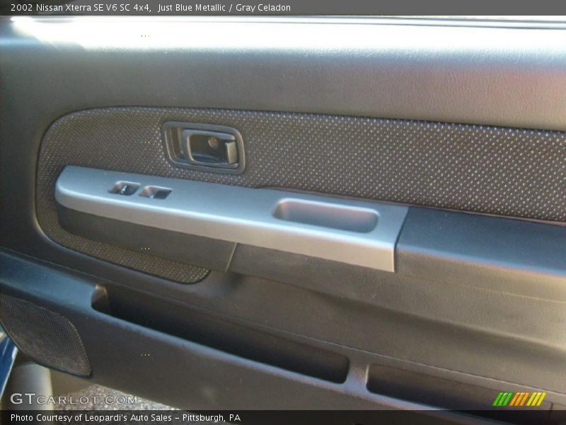 Just Blue Metallic / Gray Celadon 2002 Nissan Xterra SE V6 SC 4x4
