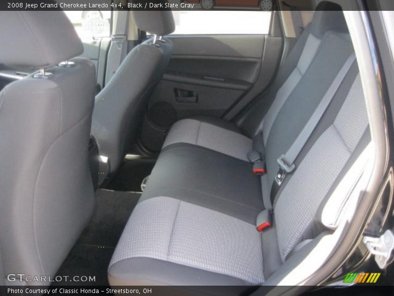 Black / Dark Slate Gray 2008 Jeep Grand Cherokee Laredo 4x4