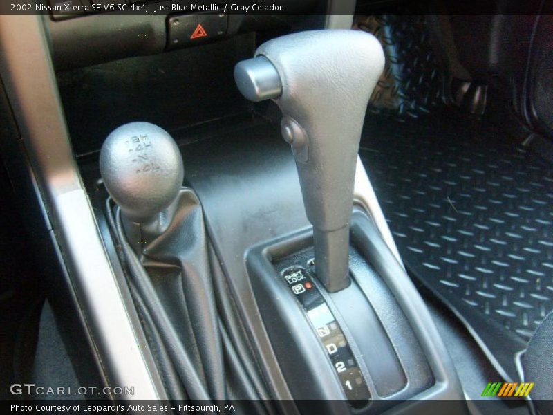 Just Blue Metallic / Gray Celadon 2002 Nissan Xterra SE V6 SC 4x4