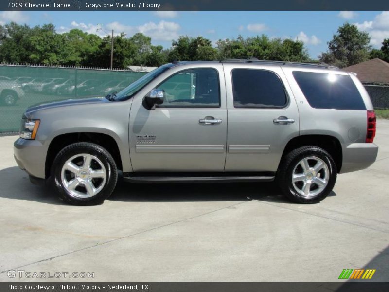 Graystone Metallic / Ebony 2009 Chevrolet Tahoe LT