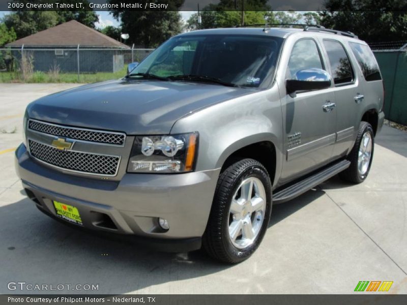 Graystone Metallic / Ebony 2009 Chevrolet Tahoe LT