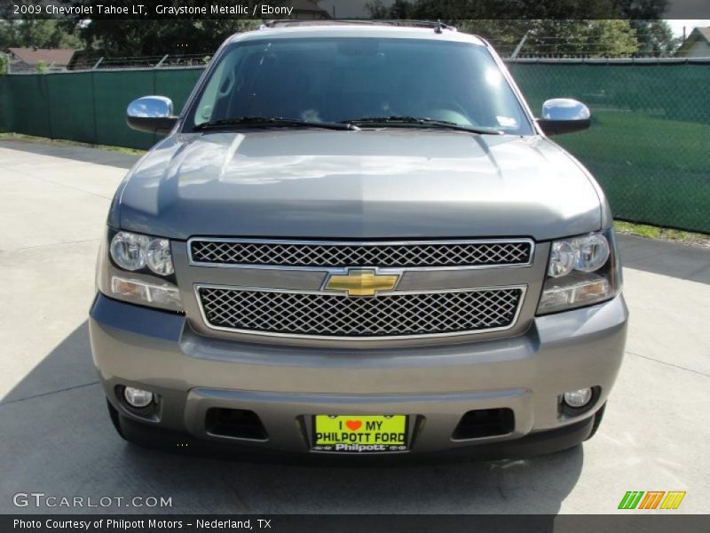 Graystone Metallic / Ebony 2009 Chevrolet Tahoe LT
