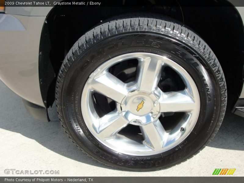 Graystone Metallic / Ebony 2009 Chevrolet Tahoe LT