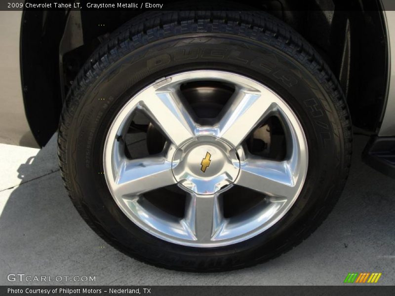 Graystone Metallic / Ebony 2009 Chevrolet Tahoe LT