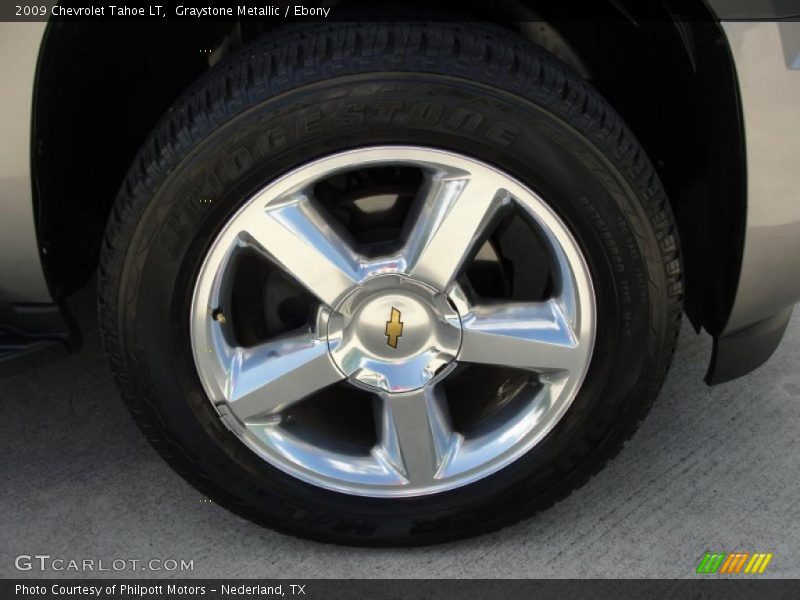 Graystone Metallic / Ebony 2009 Chevrolet Tahoe LT