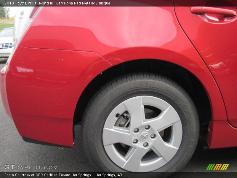 Barcelona Red Metallic / Bisque 2010 Toyota Prius Hybrid III