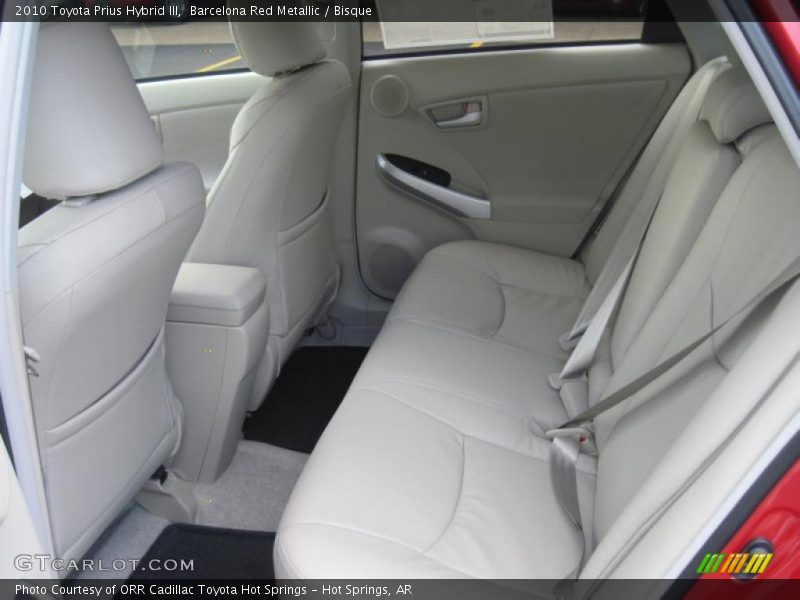 Barcelona Red Metallic / Bisque 2010 Toyota Prius Hybrid III