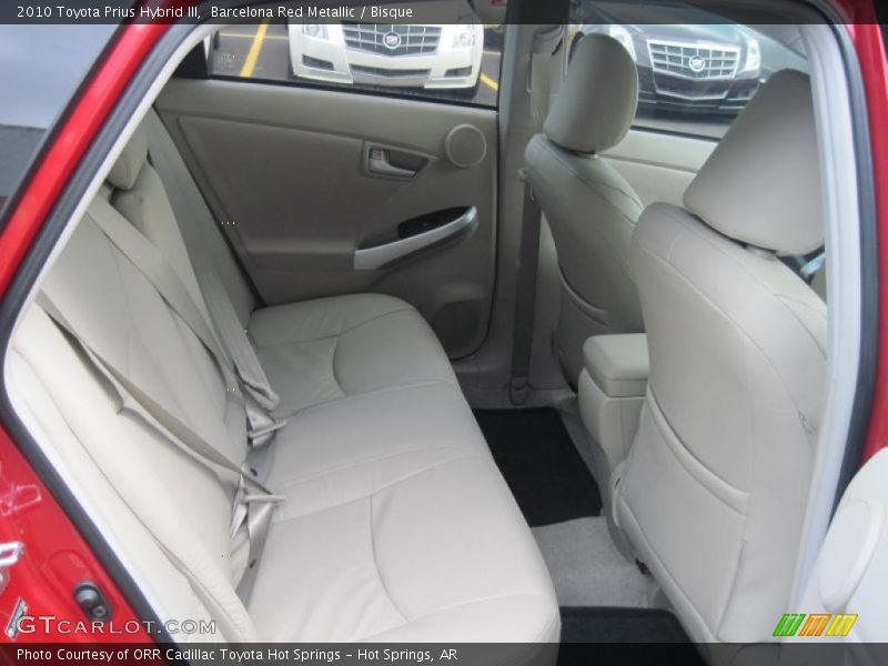 Barcelona Red Metallic / Bisque 2010 Toyota Prius Hybrid III