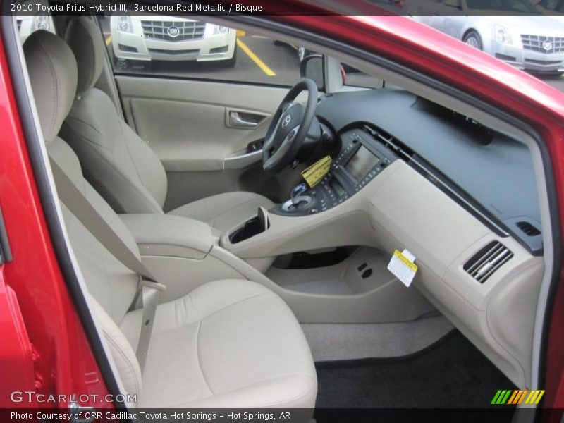 Barcelona Red Metallic / Bisque 2010 Toyota Prius Hybrid III