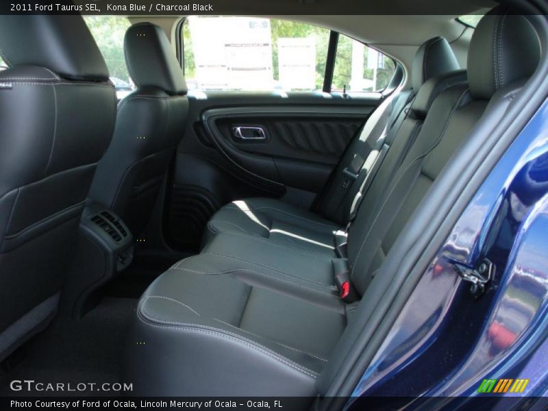 Kona Blue / Charcoal Black 2011 Ford Taurus SEL