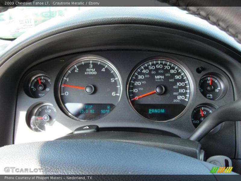 Graystone Metallic / Ebony 2009 Chevrolet Tahoe LT