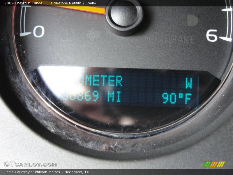 Graystone Metallic / Ebony 2009 Chevrolet Tahoe LT