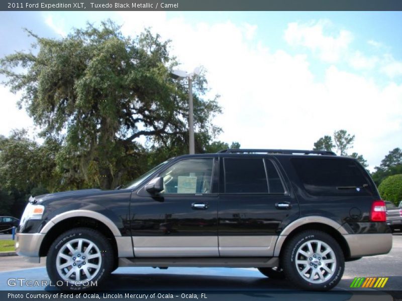 Tuxedo Black Metallic / Camel 2011 Ford Expedition XLT
