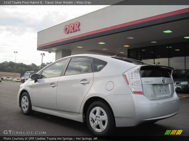Classic Silver Metallic / Misty Gray 2010 Toyota Prius Hybrid III