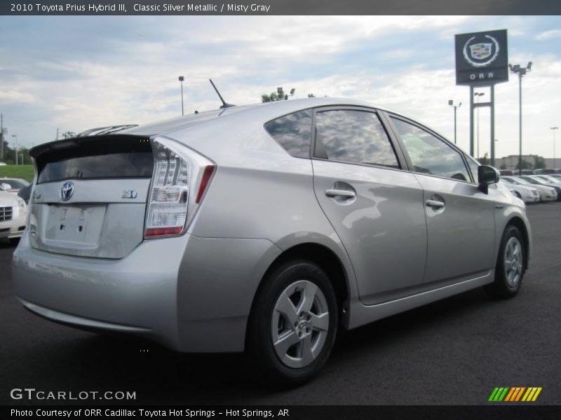 Classic Silver Metallic / Misty Gray 2010 Toyota Prius Hybrid III