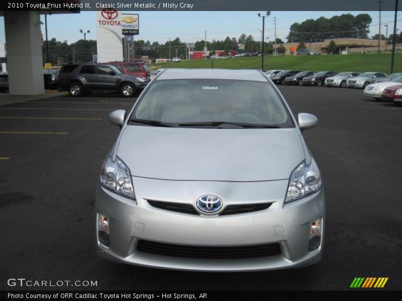 Classic Silver Metallic / Misty Gray 2010 Toyota Prius Hybrid III