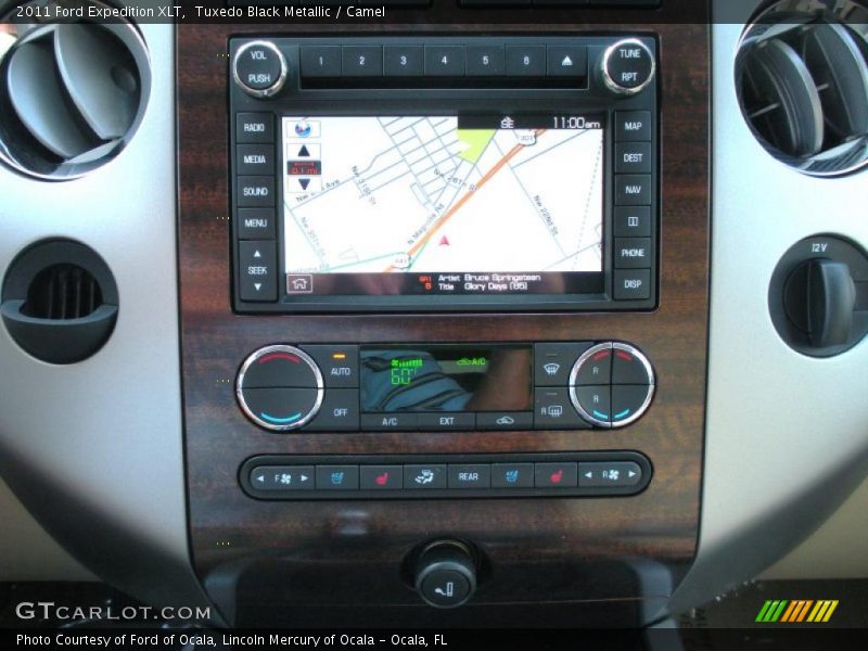 Tuxedo Black Metallic / Camel 2011 Ford Expedition XLT