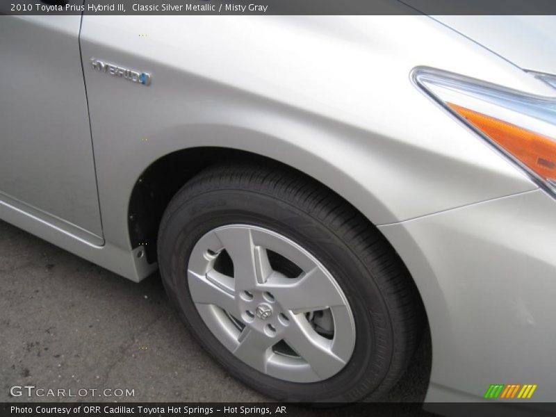 Classic Silver Metallic / Misty Gray 2010 Toyota Prius Hybrid III