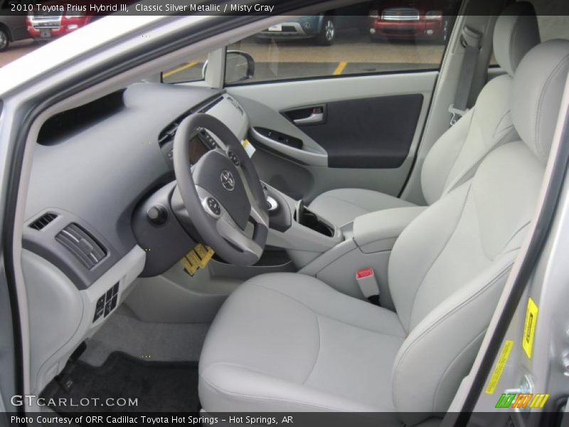 Classic Silver Metallic / Misty Gray 2010 Toyota Prius Hybrid III