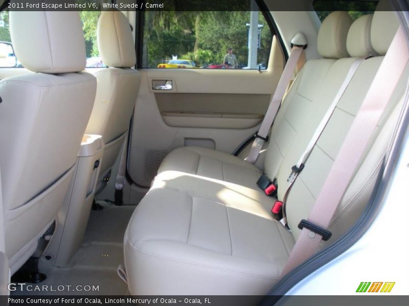 White Suede / Camel 2011 Ford Escape Limited V6