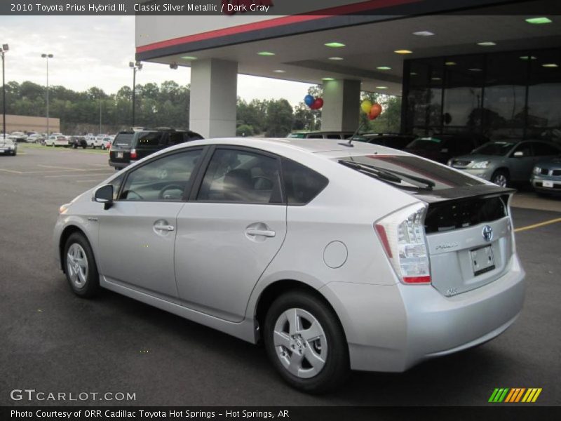 Classic Silver Metallic / Dark Gray 2010 Toyota Prius Hybrid III